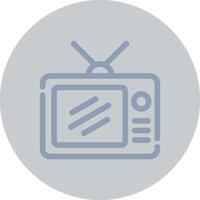 Tv Creative Icon Design vector