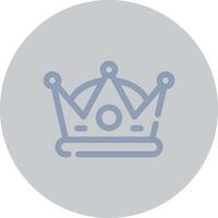 Crown Creative Icon Design vector