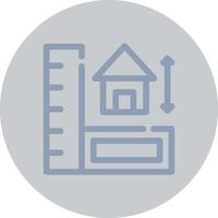 Measure Creative Icon Design vector