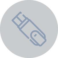 Usb Flash Drive Creative Icon Design vector