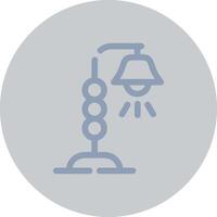 Street Lamp Creative Icon Design vector