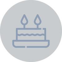 Cake Creative Icon Design vector