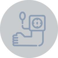 Blood Pressure Creative Icon Design vector