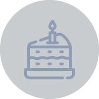 Cake Creative Icon Design vector