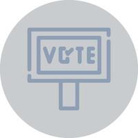 Vote Creative Icon Design vector