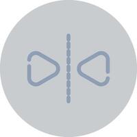Reflect Creative Icon Design vector