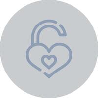 Padlock Creative Icon Design vector