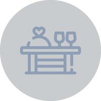 Banquet Creative Icon Design vector