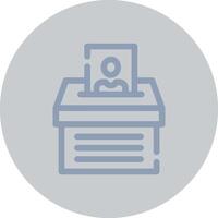 Ballot Creative Icon Design vector