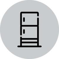 Fridge Creative Icon Design vector