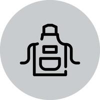 Apron Creative Icon Design vector