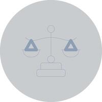 Justice Creative Icon Design vector