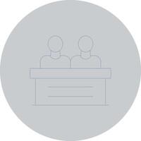 Jury Creative Icon Design vector