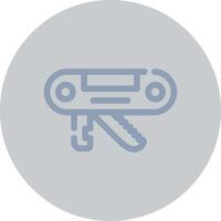 Swiss Army Knife Creative Icon Design vector