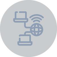 Internet Of Things Creative Icon Design vector