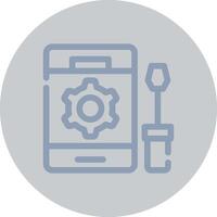 Smartphone Creative Icon Design vector