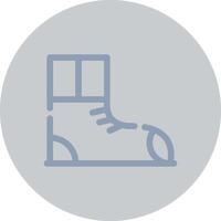 diseño de icono creativo de botas vector