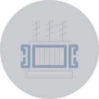Power Transformer Creative Icon Design vector