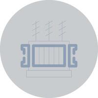 Power Transformer Creative Icon Design vector