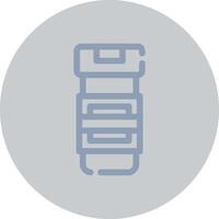 Test Tube Creative Icon Design vector