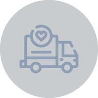 Delivery Creative Icon Design vector