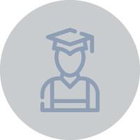 Graduate Creative Icon Design vector