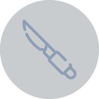 Line Cutter Creative Icon Design vector