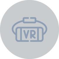 VR Glasses Creative Icon Design vector