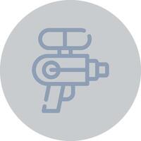 Water Gun Creative Icon Design vector