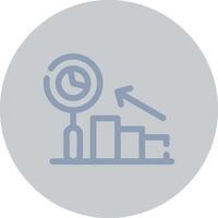 Predictive Analytics Creative Icon Design vector