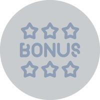 Bonus Creative Icon Design vector