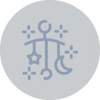 Baby Mobile Creative Icon Design vector