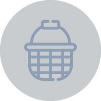 Basket Creative Icon Design vector