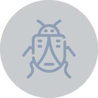 Bug Creative Icon Design vector