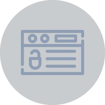 abierto fuente creativo icono diseño vector