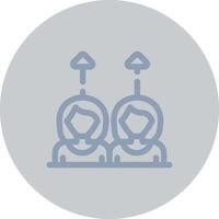 Same Approach Creative Icon Design vector