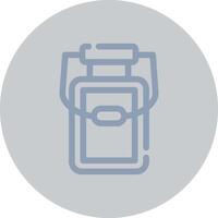 Milk Jar Creative Icon Design vector