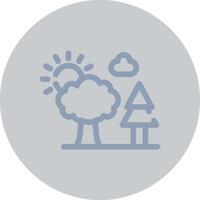 Trees Creative Icon Design vector