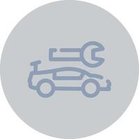 Car Service Creative Icon Design vector