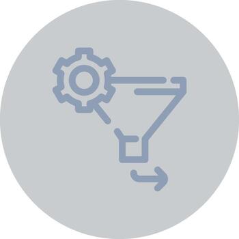 Conversion Rate Creative Icon Design vector