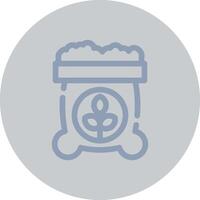 Flour Creative Icon Design vector
