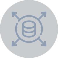 Data Driven Creative Icon Design vector