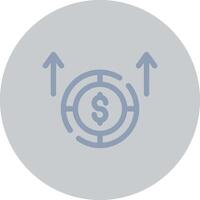 Cash Flow Creative Icon Design vector