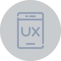 User Experience Creative Icon Design vector