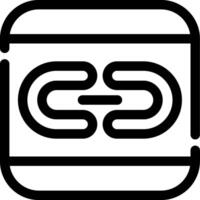 Link Creative Icon Design vector