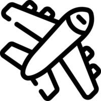 Plane Creative Icon Design vector