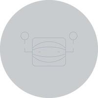 Virtual Assistant Creative Icon Design vector