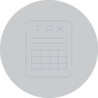 Tax Benefits Creative Icon Design vector