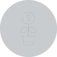 Passive Income Creative Icon Design vector