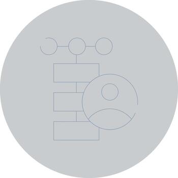 Client Database Creative Icon Design vector